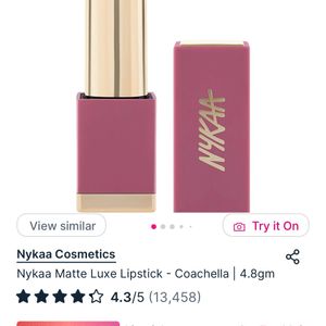 Nykaa Matte Luxe Lipstick- Coachella Shade