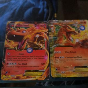 Pokemon Card Of Charizard EX