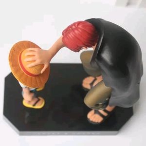 One Piece Anime Luffy & Shanks Action Figure