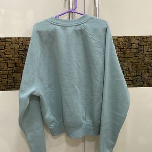 h&m sweatshirt pista green