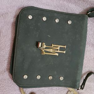 Golden And Grey Bag