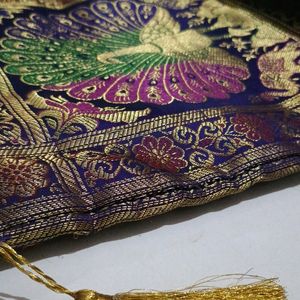 Traditional Saree Cloth Handbag