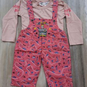 Baby Boy Overall Set/Dungaree Set