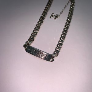 Chanel Choker Chain Necklace