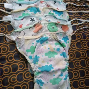 6 Dry Feel Langot Baby Clothe Diaper