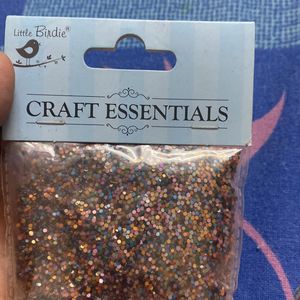 Craft Essential Glitter 2 PCs Multi & Dark Pink