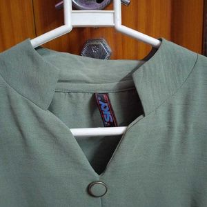 Dark Sea Green Colour Top