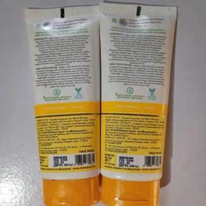 New 2 Pcs Face Wash