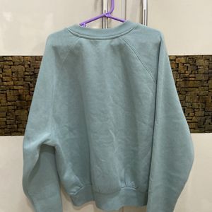 h&m sweatshirt pista green