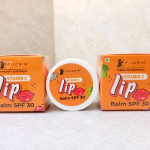 Combo Pilgrim Spf 30 Lip balm With Vitamin C