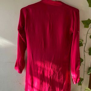 Pink Short Kurti