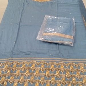 Unstitched Salwar Suit Fabric