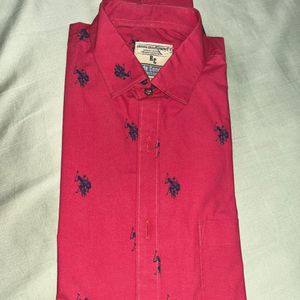 Red Shirt For Men - Size Medium - Fully New