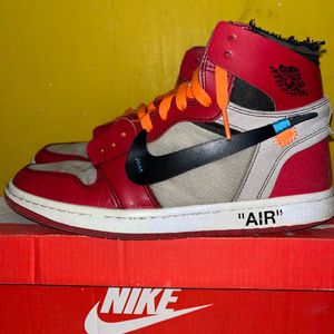 Nike OFF White Chicago Red❤️