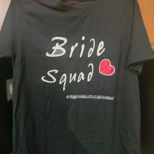 Bride squad tshirt