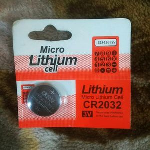 Brand New Micro Lithium Coin Cell CR-2032 (3V.)