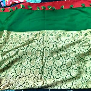 New Condition Banarasi Saree..Swap available