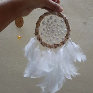 Pearl Car Hanging Dreamcatcher