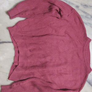 Woolen Pink Sweater