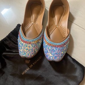 House Of Pataudi Punjabi Jutti For Women