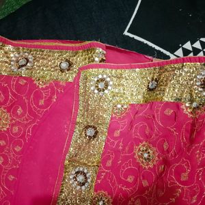 Beautiful Pink Saree