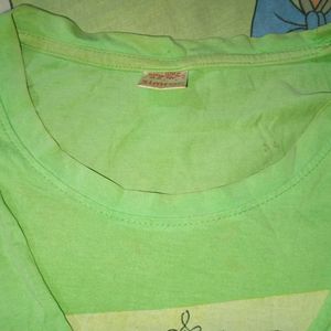 Full Sleeves Green T Shirt 👕