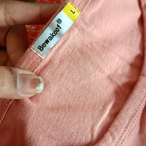 Bewakoof Misty Pink Dress