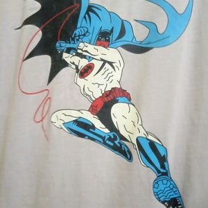 Adidas Graphic Batman Oversized T-Shirt