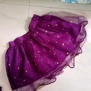 Baby Purple Lehnga