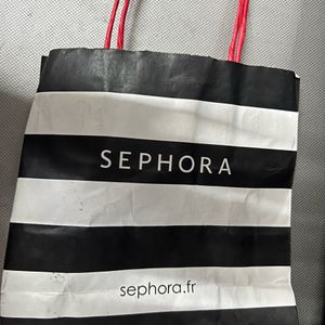 Sephora France Empty Paper Bag