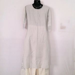 Grey Casual Kurta Set (Women's)