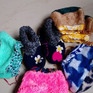 5 Pair Cloth Socks