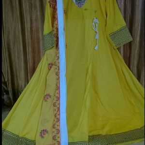 Silk Anarkali Ful