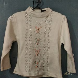 Girls Woolen Top