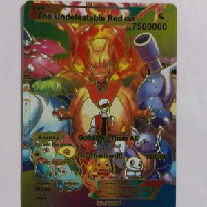 Rare The Undefeatable Red GX Pokemon Card