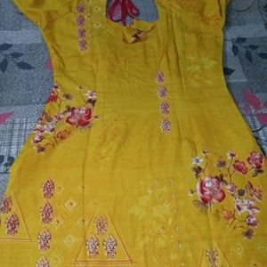 Beautiful Yellow Suit With Duppatta