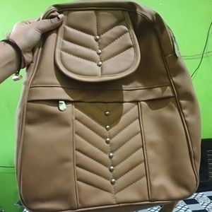 Leather Bag For College