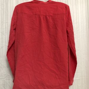 Sprit Red Long Sleeve Top