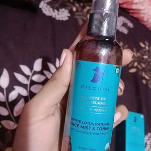 Pilgrim White Lotus Natural Face Mist & Toner