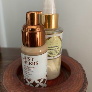 Just herbs- Skin Tint & Sunscreen Gel Set