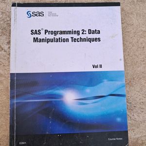 SAS Programming Basics Set Of 4 Books