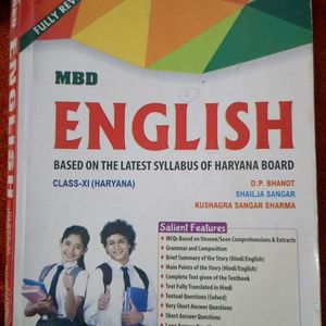 Class 11 Mbd New Guide English