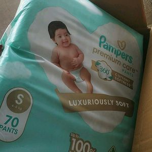 S Size Pamper Premium Diaper Pant