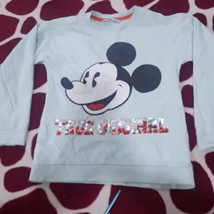 Original Disney Mickey mouse Sweatshirt For 11 To 12 Yrs Girls Pick At Only Rs200    💖Grab It Fast