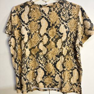 Animal Print T shirt