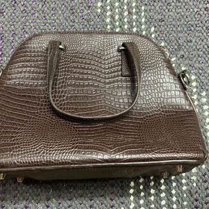 LINO PERROS HANDBAG TEXTURED WITH DETACHMENTS Y2K