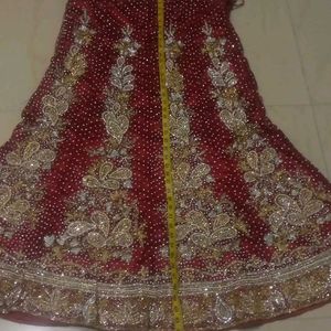 Full Heavy Work Sharara Suit+Free Kids Lehenga