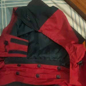 Red Jacket Like Grab It Fast