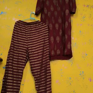 Kurti With Pant ( No Dupatta)