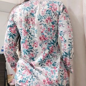 Kurti Floral Top